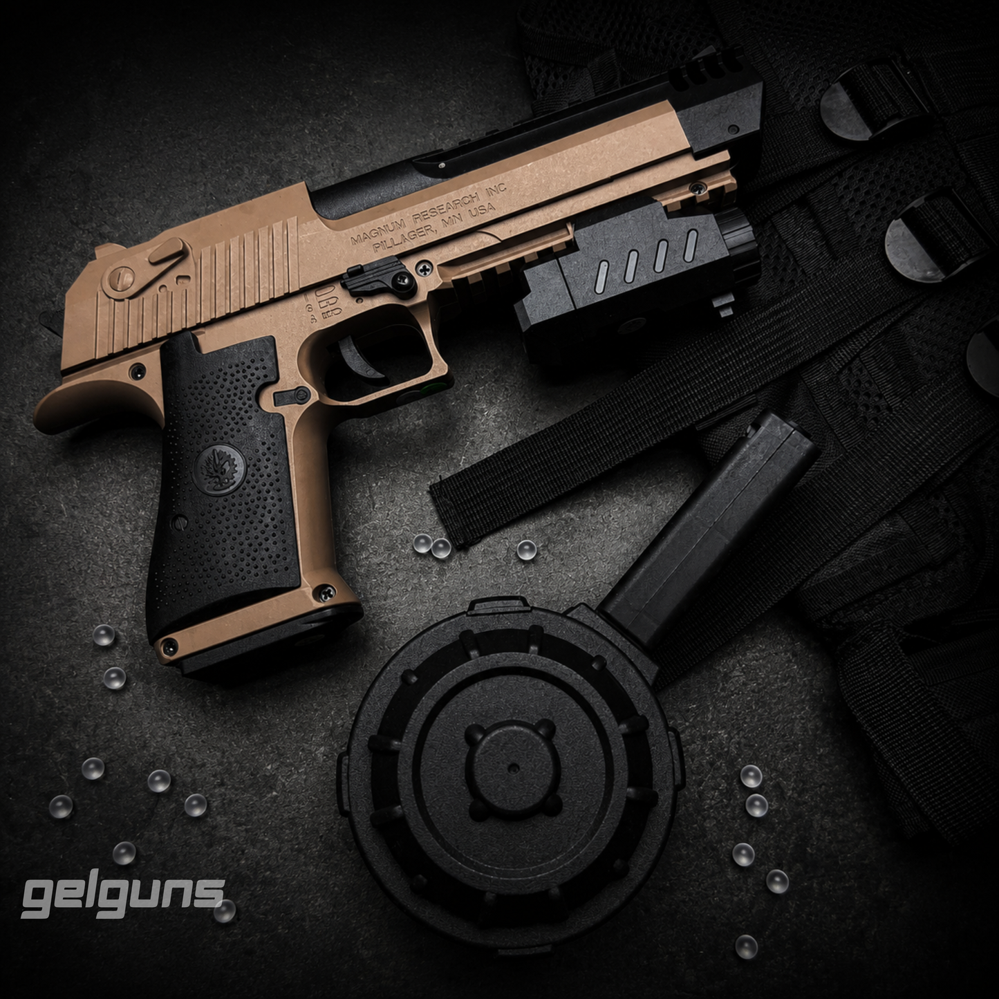 PISTOLA DESERT EAGLE Gel Blaster